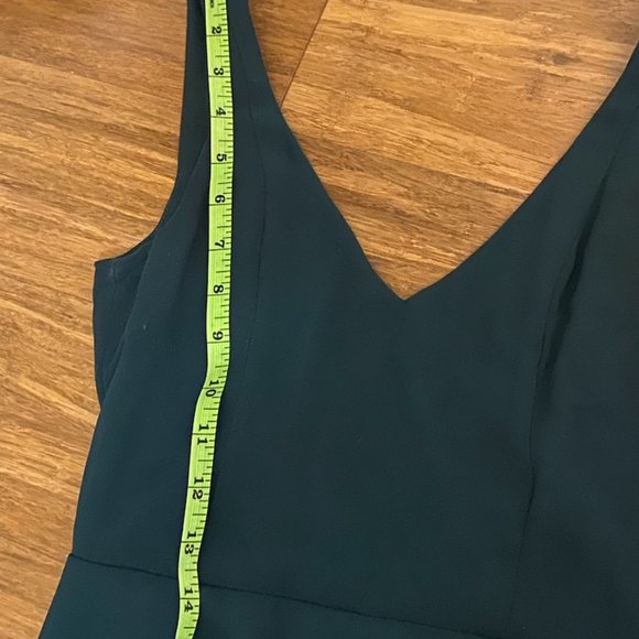 Show Me Your Mumu Emerald Green Chiffon Dress - Picture 8 of 10